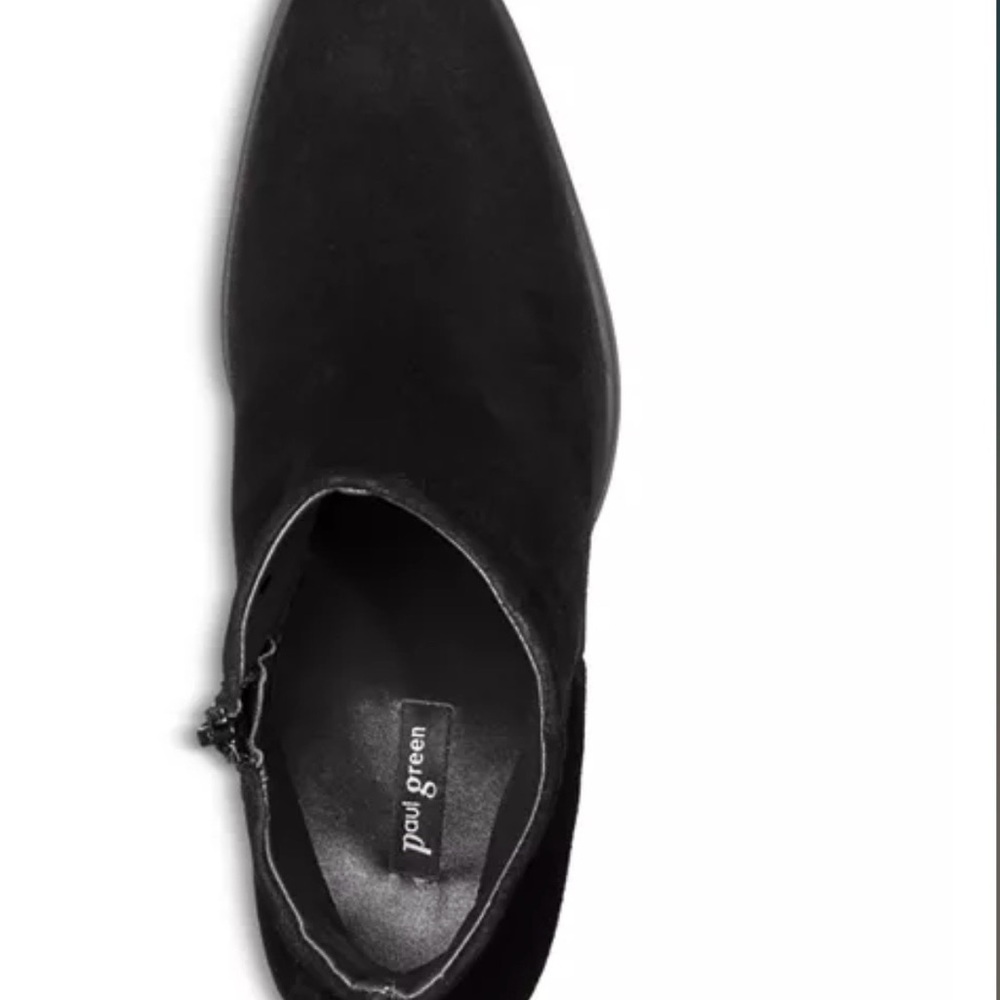 Paul Green Winn Elegant Black Ankle Boots - Picture 5 of 8